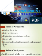 Lesson 2 Rules of Netiquette