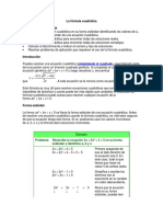 La Fórmula Cuadrática Facil