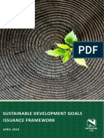 Bank Sustainable Development Goals Issuance Framework