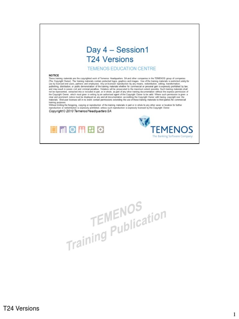 D4s1 T24 Versions Pdf Pdf Database Transaction Cheque