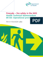 HTM - 05-03 - Part - A-General Fire Safety