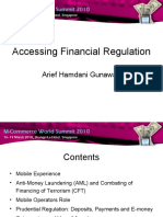 Accessing Financial Regulation: Arief Hamdani Gunawan