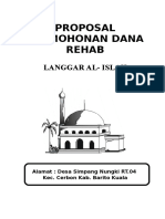 Proposal Langgar Al Islah Nungki