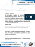 Informacion Ecomonia Solidaria PDF