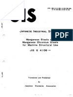 JIS G4106-1979 Manganese Steels