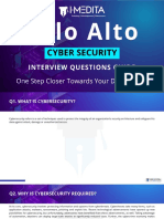 Palo Alto Interview Questions - (Cyber Security)