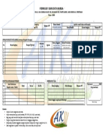 Formulir Isian Data Warga