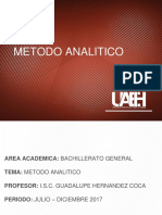 Metodo Analitico