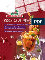 Wiesenhof Kochclub Nr. 31 - Dezember 2008
