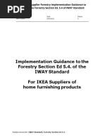 IKEA IWAY Supplier Compliance Guide | PDF | Audit | Verification And ...