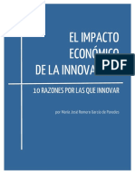 El Impacto Económico de La Innovación: 10 Razones Por Las Que Innovar