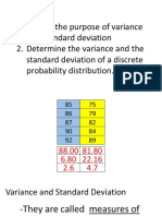 Lesson 5 Variance and Standard Deviation