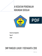 Kegiatan Pengenalan Lingkumgan Sekolah