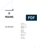 NM Van Cleave HANDBOOK OF PREACHING Acts PDF