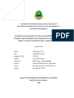 Laporan Aktualisasi Latsar CPNS 2019 Jawa Barat