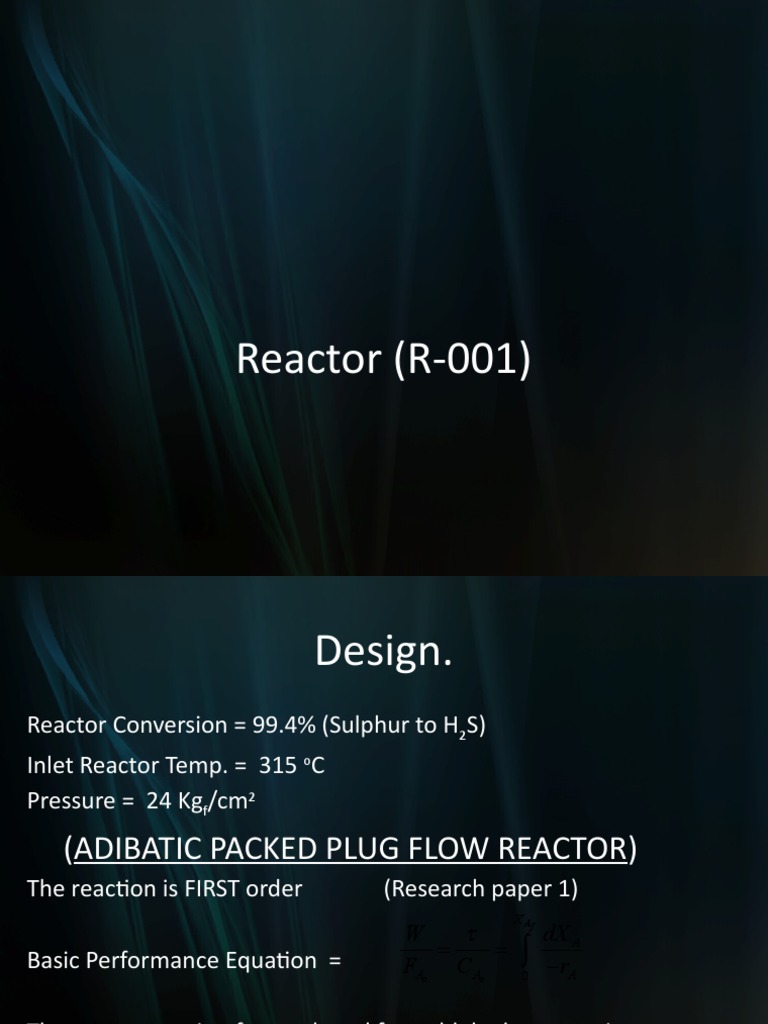 Reactor (R-001) | PDF