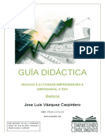 Guía Didáctica Iniciación Á Actividade Emprendedora e Empresarial 4º ESO Galicia PDF