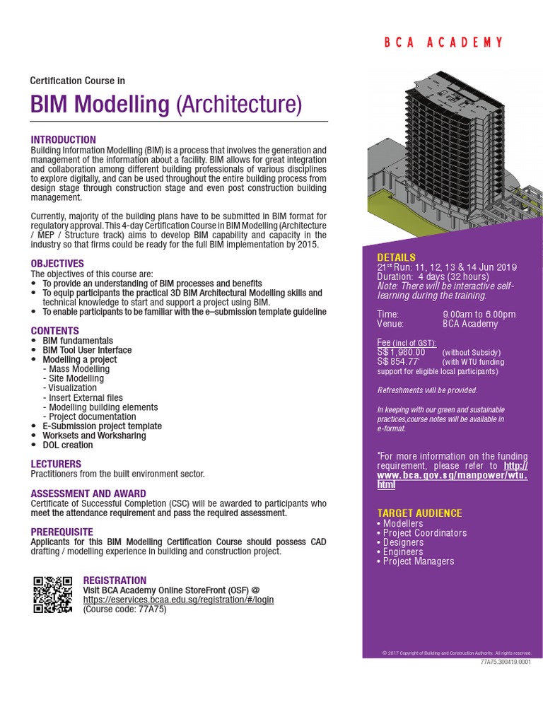 Bim Modelling - Architecture Track | PDF