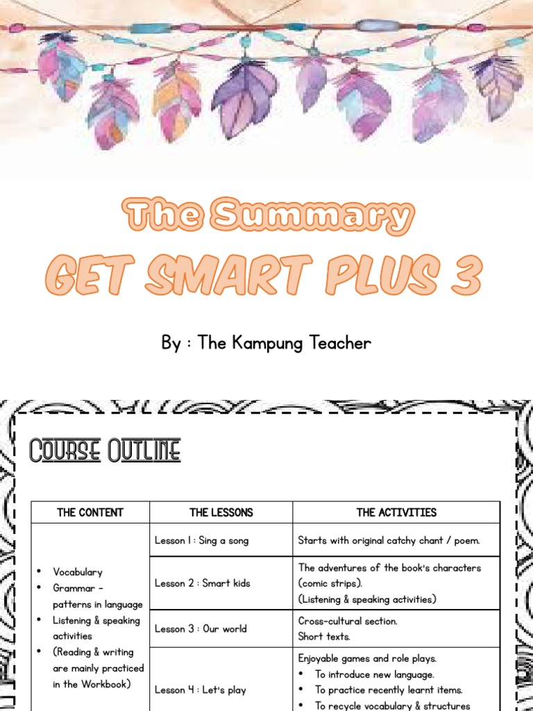 Get Smart Plus 3 Course Overview | PDF