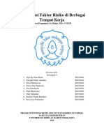 Makalah Identifikasi Faktor Bahaya Kesehatan Kerja