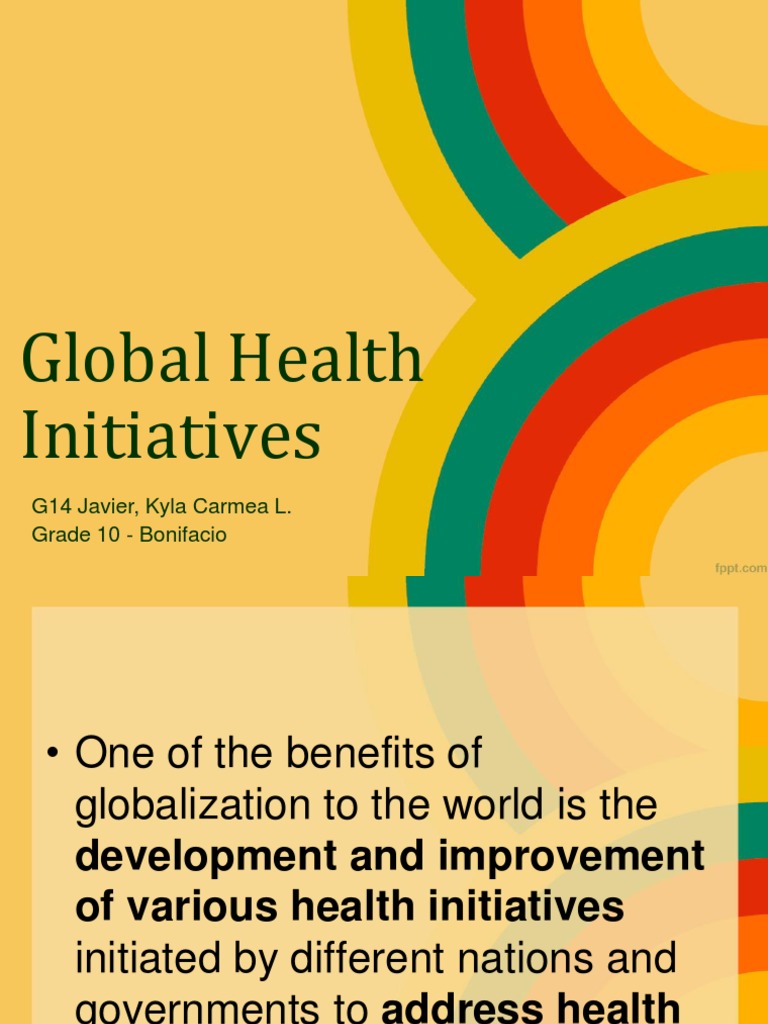 Global Health Initiatives Overview | PDF | Social Science | Self ...