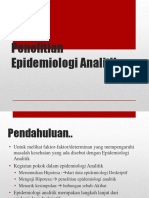 Penelitian Epidemiologi Analitik