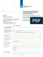 Aanvraagformulier+verklaring+van+vakbekwaamheid+erkenning+beroepskwalificaties+ (BR46 14)