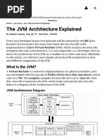 The JVM Architecture Explained - DZone Java PDF