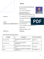 Latest NEW Biodata 2019