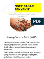 Konsep Dasar Penyakit