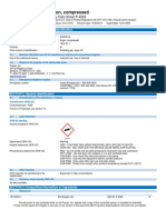 Argon Gas Ar Safety Data Sheet SDS P4563