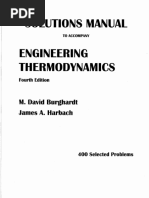 Solution Manual - Engr-Thermo - Burghardt PDF