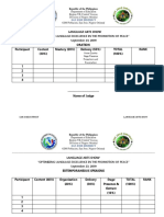 New Criteria LAS 2019