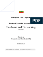 Hard Ware & Network Servicing Level - III