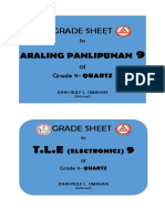 Grade Sheet