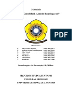 Merger, Konsolidasi, Akuisisi dan Separasi