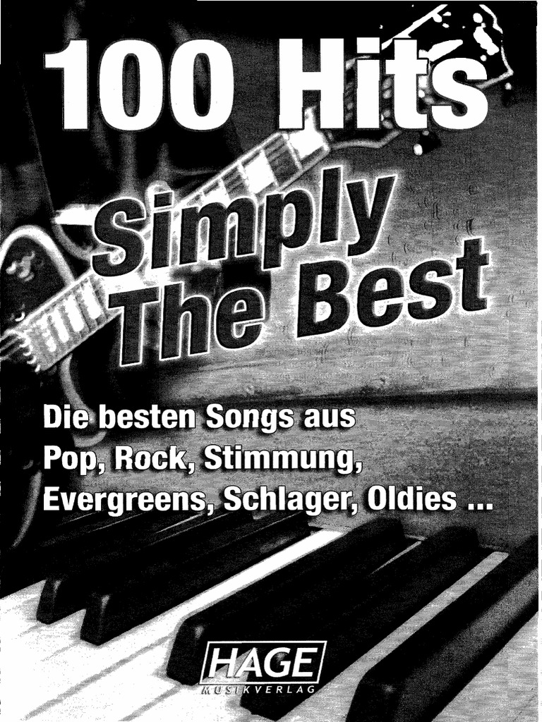 100 Hits Simply The Best PDF | PDF