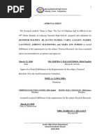 Senior High School Research Paper Format | PDF | Social Science
