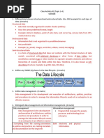 Data Management - Class Activities Chapter 1-4