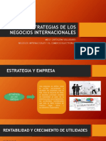 Estrategias de Los Negocios Internacionales