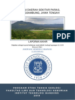 Laporan Geologi Lapangan Karangsambung S1 Teknik Geologi ITB 2019