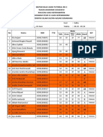 Daftar Nilai Ujian PAI 2