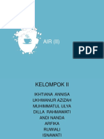 AIR (II) KELOMPOK II