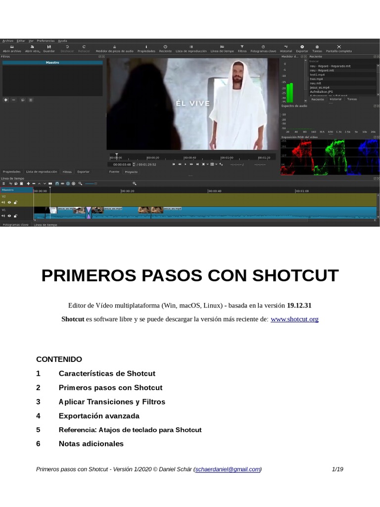 Tutorial Shotcut Pdf _ Shotcut Video Editor – CEMK