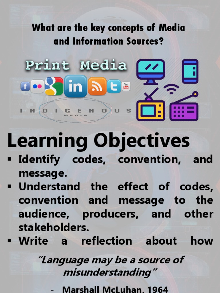 Understanding Media and Information Languages | PDF
