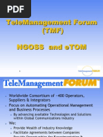 Telemanagement Forum (TMF) Ngoss and Etom