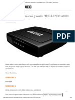 Configuracion de modem y router PIRELLI P.DG A1010 CANTV » MixTecnico