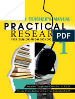 Practical Research 1-Teacher's Manual