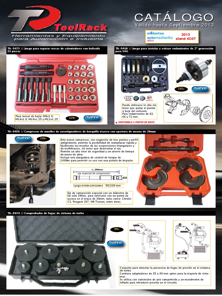 Promo Abril - Septiembre 2013 - Motortec 2 12 MB PDF, PDF, Motor diesel