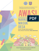 Buku Awas Narkoba Masuk Desa 2018